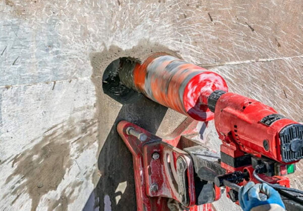 Beton Duvar Delme